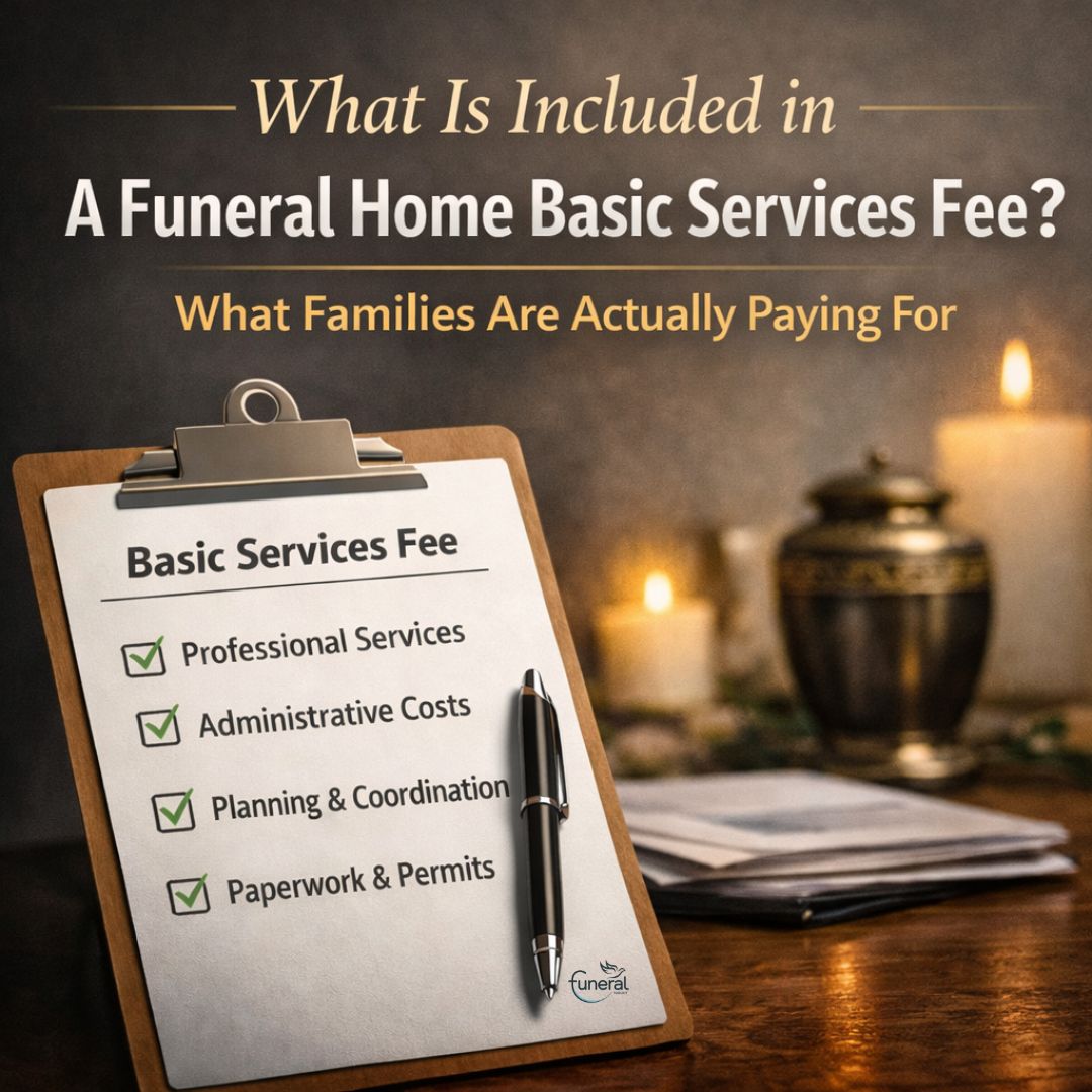 You are currently viewing What Is Included in a Funeral Home Basic Services Fee? What Families Are Actually Paying For