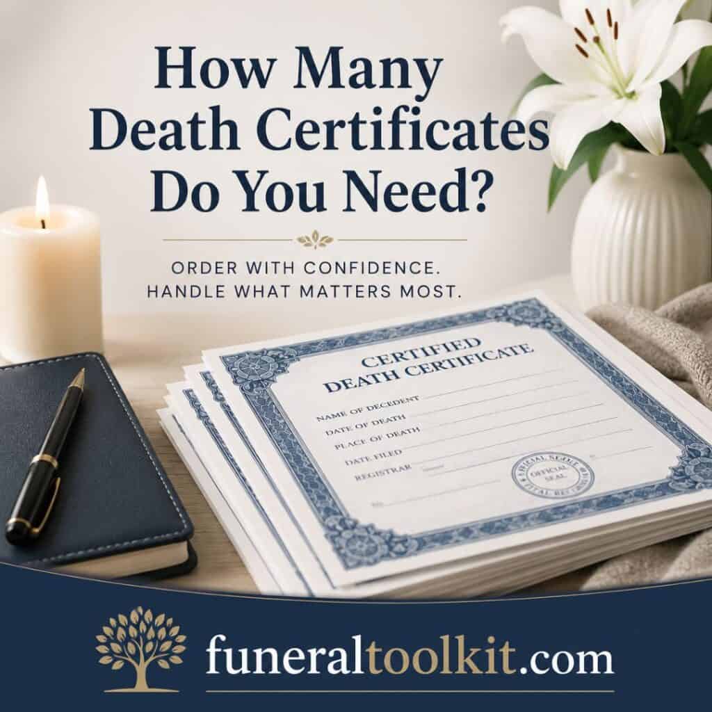 How Many Death Certificates to order?